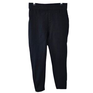 SPANX The Perfect Black Ankle Pant, Stretch, Shaping, High Rise, Size Large